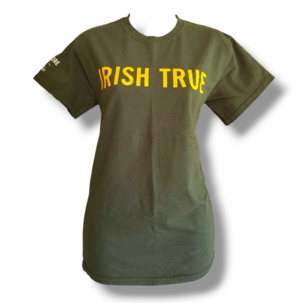 Tullamore Dew Irish Whisky Graphic Tee "Irish True" - Women's Small